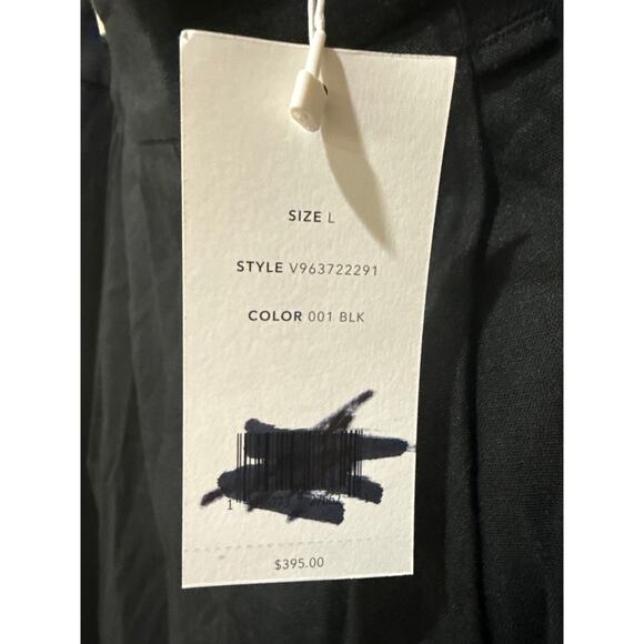 Vince Straight Leg Linen Blend Pull-On Pants Size Large - Picture 7 of 7